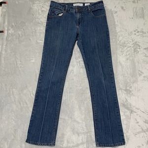 Ezekiel Women's 302 EZ Rider Jeans Size‎ 30 Blue Cotton/Spandex